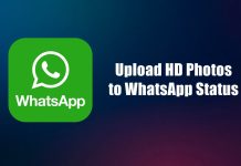 Upload HD Photos to WhatsApp Status