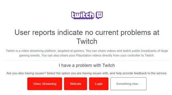 downdetector twitch server