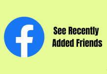 How to See Recently Added Friends on Facebook