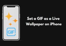 Set a GIF as a Live Wallpaper on iPhone