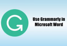 Use Grammarly in Microsoft Word for Windows and MAC