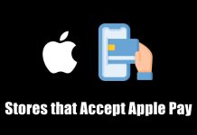 List of Stores that Accept Apple Pay