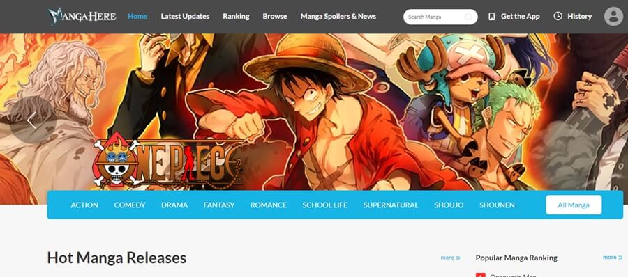 Anime&Manga-Hub - Anime and Manga Online HTML5 Website Template #319786