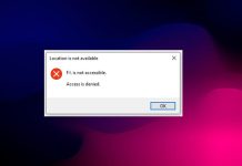 External Hard Drive Access Denied Error on Windows 11