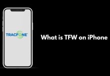 What is TFW on iPhone