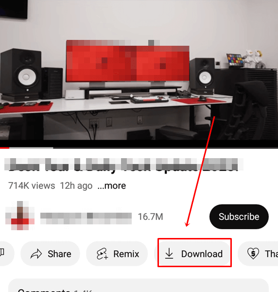 click on the Download icon