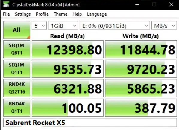 PCIe 5 SSD With 14Gbps Speed