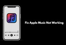Fix Apple Music Not Working