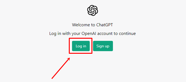 Log in with your ChatGPT Account