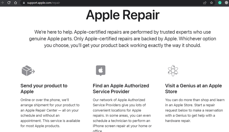 apple iPhone repair 