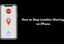 How to Stop Location Sharing on iPhone