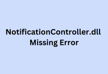 NotificationController.dll Missing Error on Windows