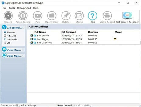 Talkhelper skype call recorder