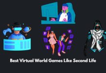best virtual world games like second life