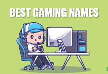 Best gaming names idea
