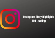 Instagram Story Highlights Not Loading