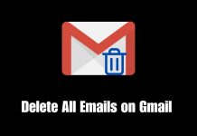 Delete All Emails on Gmail
