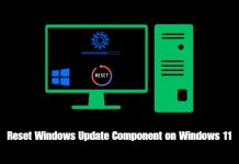 Reset Windows Update Component on Windows 11