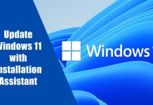 Update Windows 11 with Installation Assistant