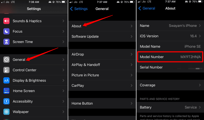how to check which country your iPhone was made