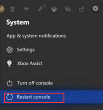 Restart Console