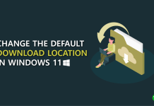 Change the Default Download Location in Windows 11