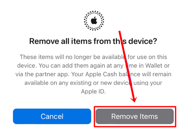 Remove Items