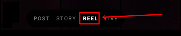 Select Reel Option