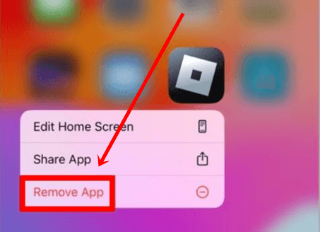 remove roblox app