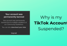 Why is my TikTok Account Suspended?