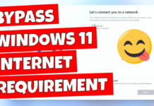 How to Bypass Network Setup on Windows 11