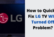 My LG TV Says WiFi is Turned Off